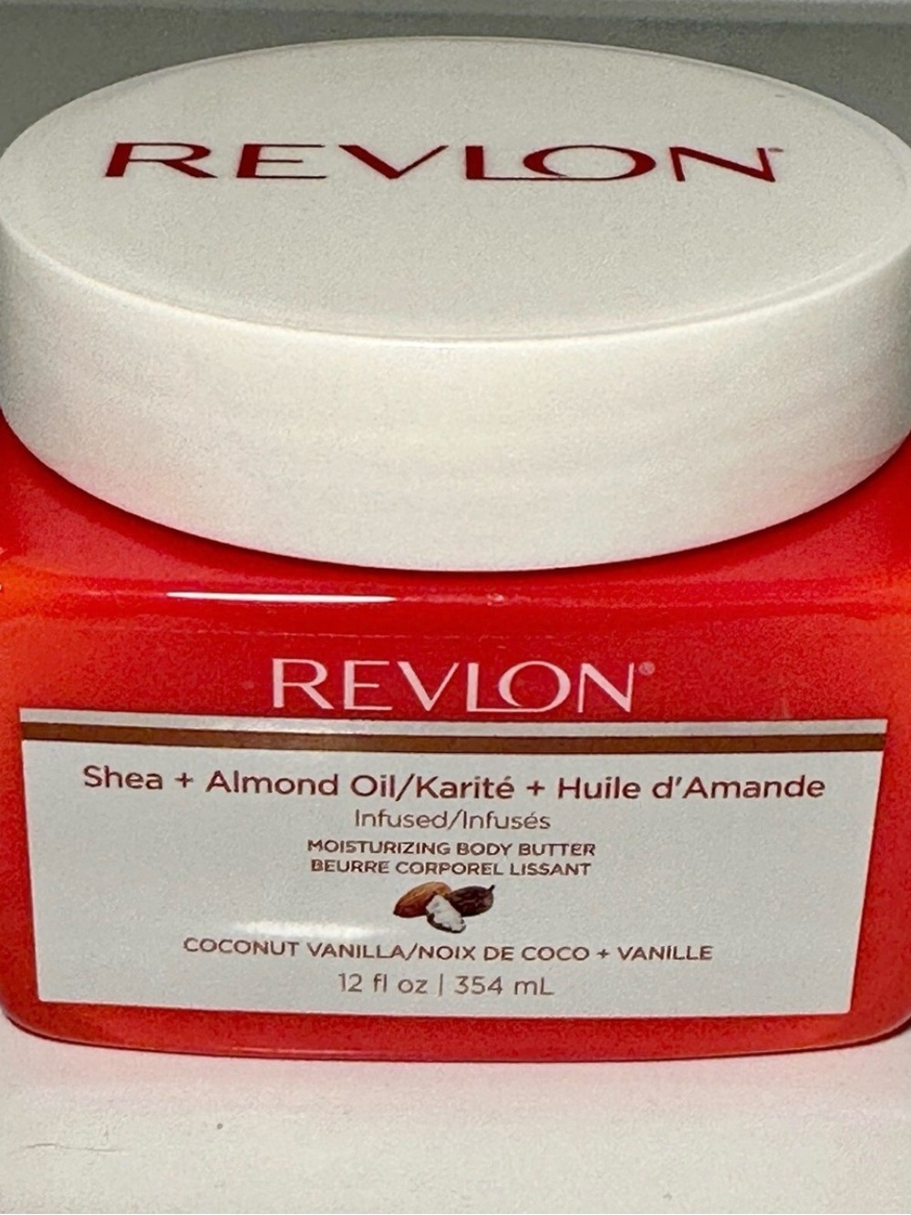 Revlon Shea + Almond Oil Infused Exfoliating Body Scrub Coconut Vanilla Body